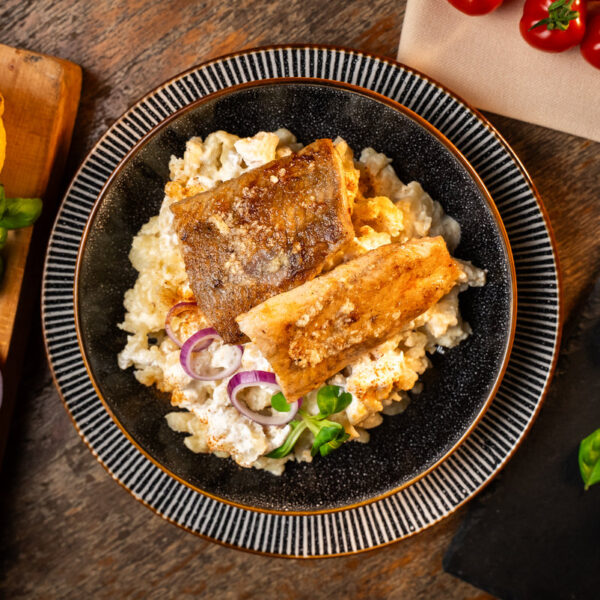 Fokhagymás harcsafilé