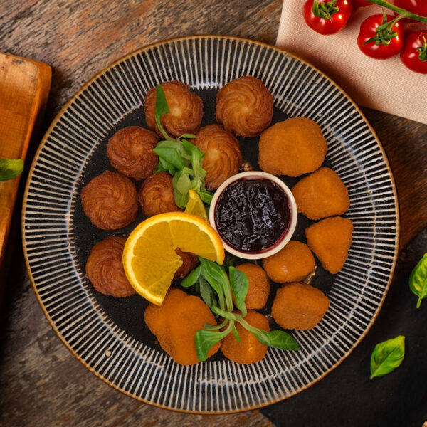 Bundázott Camembert Nuggets